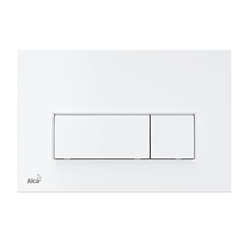 Alca - Plaque de Commande Double Touche Blanche (M570) - M570