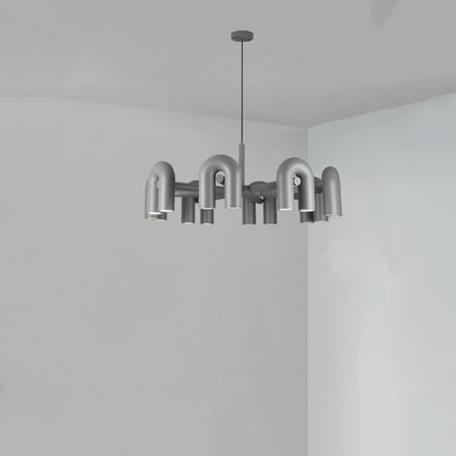 Lustre en forme de U minimaliste pour illuminer vos dîners et vos soirées