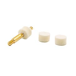 Muzzle-Loaders Brass Felt Cleaning Pellets Jag - 8-32 Attachment Threads - MZ1221