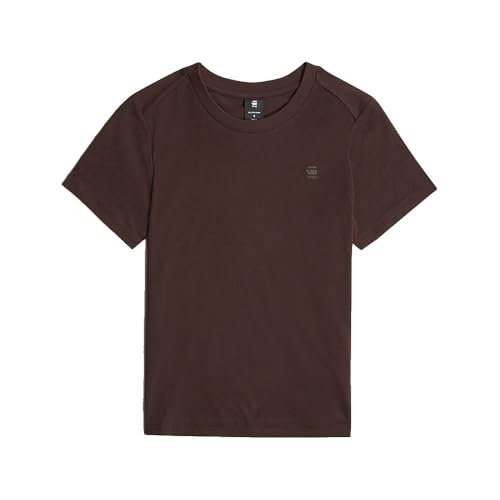 G-STAR Femme T-Shirt Nifous, Beige (chocolate plum D26062-336-G692), S