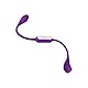 EIS, Vibrator, Wiederaufladbarer Doppelvibrator, 24,5 cm, wasserdicht, hautfreundliches Silikon, 2 Motoren, getrennt steuerbar