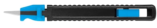 MARTOR Trimmex Cuttograf 69606, Cuchillo para manualidades, Escalpelo con hoja redondeada, Cuchillo de desbarbado de alta precisión, Mango Ergonómico, Hoja de acero resistente, para plásticos y caucho