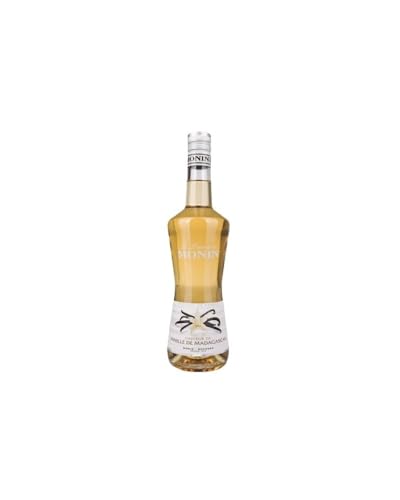 Monin Likör Madagaskar - Vanille (1 x 0,7l) - Aromatische Vanillelikör für Cocktails, Dessert...