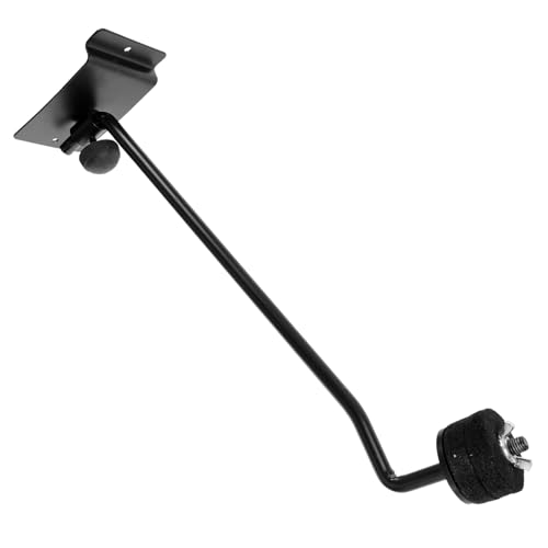 Abaodam Straight Cymbal Splash Cymbal Stand Metal Hanging Wall Mount Display Holder