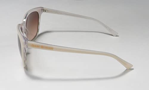 Isaac Mizrahi 30207 Womens/Ladies Cat Eye Full-rim Gradient Lenses Sunglasses/Eyewear (55-17-130, Beige)4