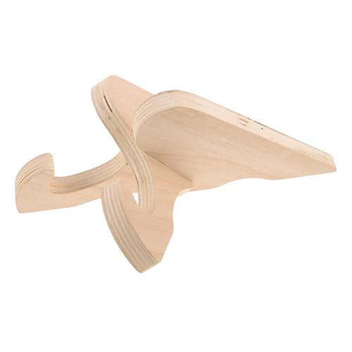 INOOMP Wood Skateboard Display Rack: Snowboard Rack Holder Organizer Freestanding Surfboard Skateboard Display Stand for Home Shop Garage