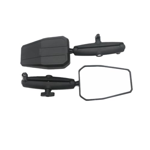 Rétroviseurs latéraux pliables pour guidon de moto et ATV avec rotation à 360 degrés