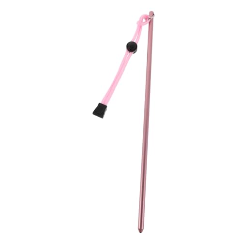 Hemoton Aluminum Diving Stick Lanyard Scuba Diving Probe with Bottle Knocker Portable Underwater Stick for Outdoor Exploration