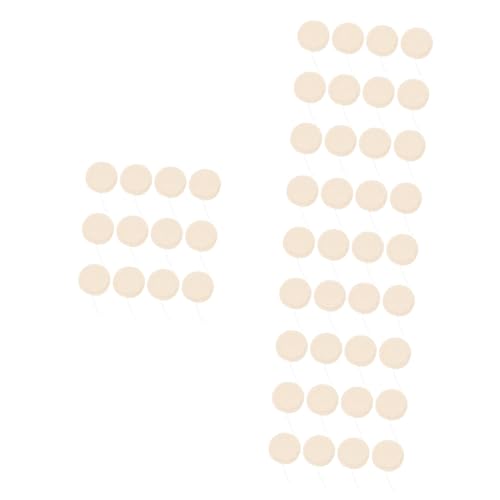 Housoutil 80pcs Coffee Maker Siphon Filter Cloth Replacement Easy to Clean Espresso Filter for Home and Offices Convenient Coffee Brewing Accessories