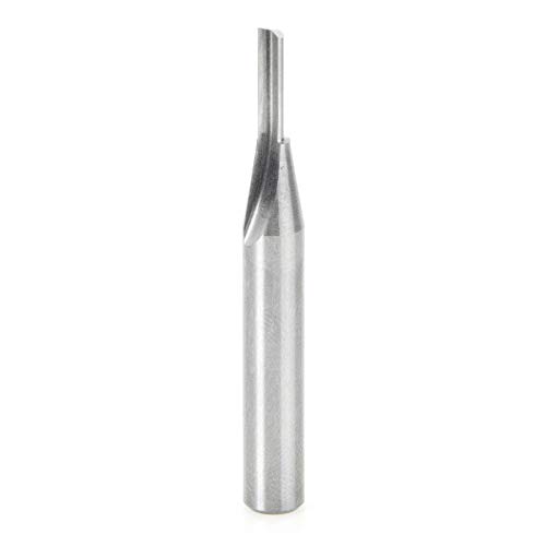 Amana Tool - 43800 Solid Carbide Straight Plunge 5/32 Dia x 7/16 x 1/4" Shank Router B