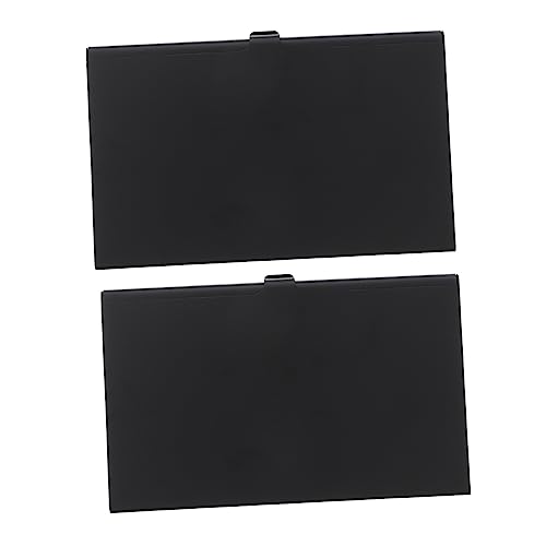 SEWACC 2pcs Storage Case Portable Memory Card Holder for Safe Photography Supply Water-Resistant Organizer for and Convenient Design