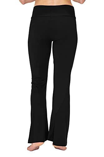 JJwinks Women's Happy Hour Pant - Loose Fit Flared Bottom Pants, No Muffin Top 4in Waistband for Lounging2