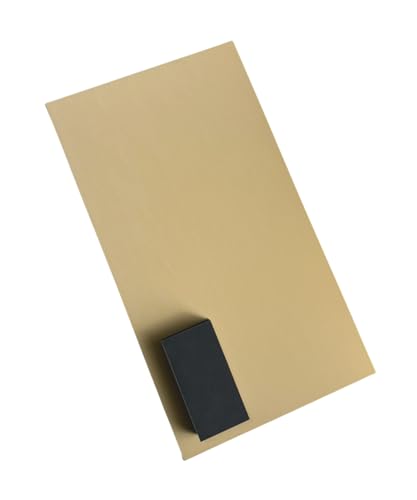 Tabla de Cortar de Goma Rectangular Beige 42x25x1.3 cm miniatura 1