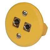 Digi-Sense Panel-Mount Standard Connector, Type-K, Round, Female, 1/Ea