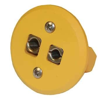 Digi-Sense Panel-Mount Standard Connector, Type-K, Round, Female, 1/Ea