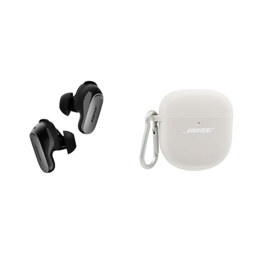 �y�Z�b�g�����zBose QuietComfort Ultra Earbuds (��2����) ���C�����X �m�C�Y�L�����Z�����O Bluetooth �C���z�� �Œ�6���ԘA���Đ� IPX4�K�i���� �C�}�[�V�u�I�[�f�B�I �u���b�N + QuietComfort 