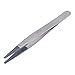 Anti Static Tweezers, ESD Firm Clamping Electrician Tweezers Flat Tip Electronics Hand Tool for Electronic Repair Crafts Jewelry