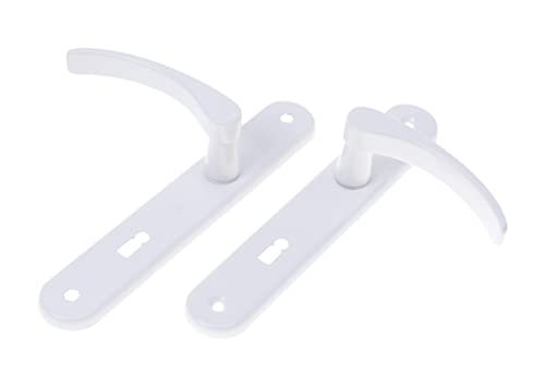 Aqbau® Set di maniglie per porta a piastra lunga
