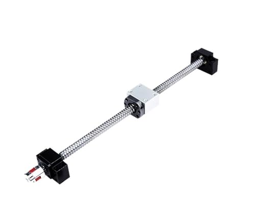 Metal Ball Screw nut CNC Ball Screw 16mm SFU1605 Ball Screw with BKBF12 End Machining + Ball Nut SFU1605 + Supporter + Coupling(600mm)