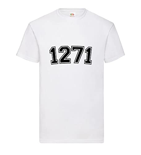 T-shirt blanc pour homme de grande taille XXXL confortable au quotidien