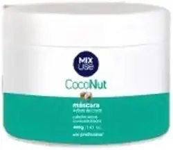 Máscara CocoNut com Óleo de Coco para Hidratação Profunda Mix Use, 400g