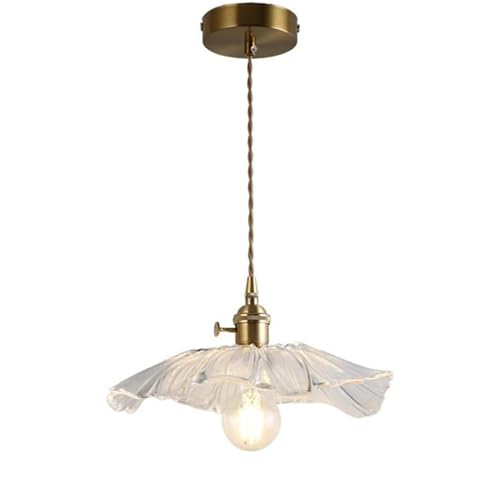 Lustre en verre contre l'éclairage agressif pour lampe de restaurant