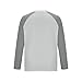 Cambkatl Men's Waffle Raglan Muscle Shirts V Neck Up Long Sleeve Slim Fit Outdoor Running Athletic Casual T-Shirt