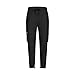 JIEMUXIU Cargo Pants for Men, Drawstring Casual Hiking Pants Joggers Athletic Trousers Cotton Loose Straight Sweatpants Black