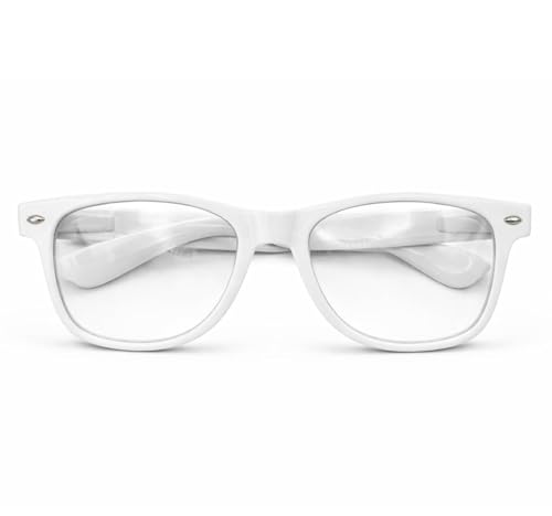 Image of OWL Retro Style Sunglasses 80's Classic Vintage Unisex Nerd Colored Frame