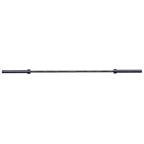 Steelbody 7 feet 45 lb. Olympic Weight Bar with Machined Bar Sleeves – Black – STB-75