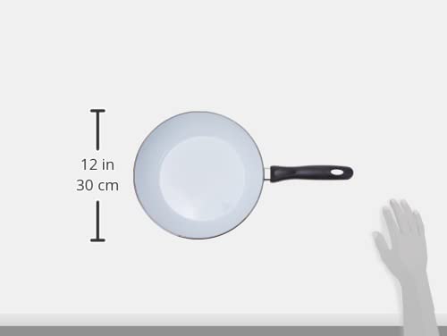 Poêle à Friture En émail Baumalu 26 Cm Rouge - Avec Panier Inox - Compatible Induction - Pour Friture Saine