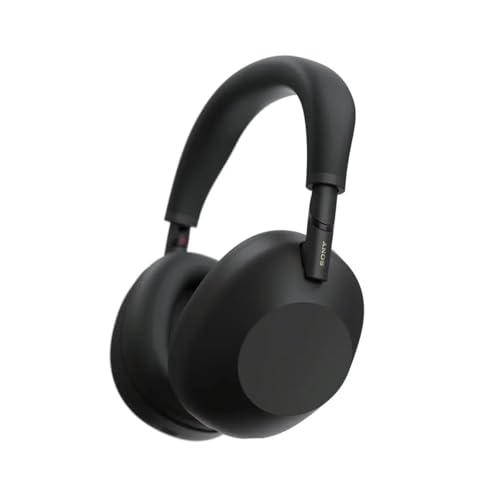 Image of Sony WH-1000XM6 Wireless Bluetooth Headphones with Noise Reduction Black, Unique Hi-Res Sound, Comfortable, Foldable Design, Durable Case, 30 Hours Battery Life, iOS & Android - Black