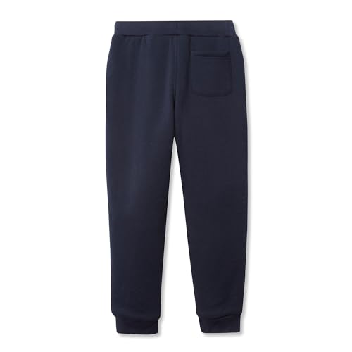 Lands' End Kids Sherpa Fleece Lined Jogger Sweatpants Classic Navy Kids Small2