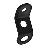 Ciieeo Porte-gobelet à Huile Assistance Au Freinage Réservoir De Frein Support De Coupelle D'huile De Cylindre Bouchon De Tasse D'huile De Métal Black