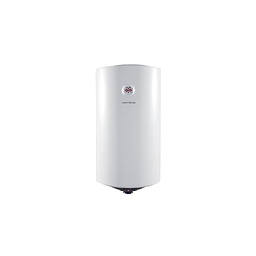 Thermoflow DS 50 – Acumulador de agua caliente de 50 litros resistente a la presión/listo para enchufar/calentador de agua hasta 75 °C/conexión G 1/2» / ideal para cocina, lavabo, ducha o bañera.