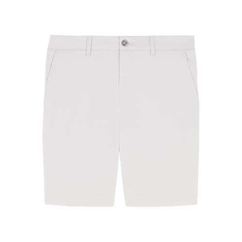 Izod Men's Saltwater 9.5" Flat Front Chino Short, Harbor Mist, 30 — view 4