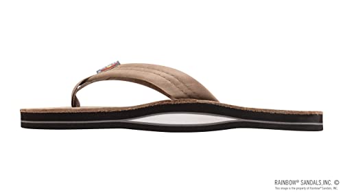 Image of Men's Luxury Leather Single Layer Arch Sandals