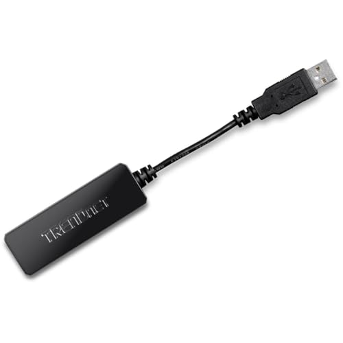 Image of TRENDnet USB 2.0 to Fast Ethernet Adapter, Supports Windows and Mac OS, ASIX AX88772A Chipset, Backwards Compatible with USB 1.0 and 1.0, Full Duplex 200 Mbps Ethernet Speeds, Black, TU2-ET100