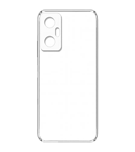 Image of Soft Silicone TPU Flexible Back Cover Compatible with Infinix Hot 20 5G and Screen Guard