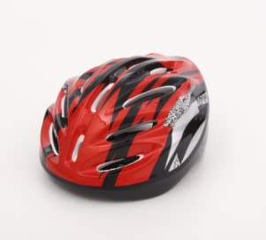 Adults Bike Helmet for Men Women Detachable Bicycle Helmet Rear Light Cycling Road Mountain Cycle Helmet (Red, One Size)