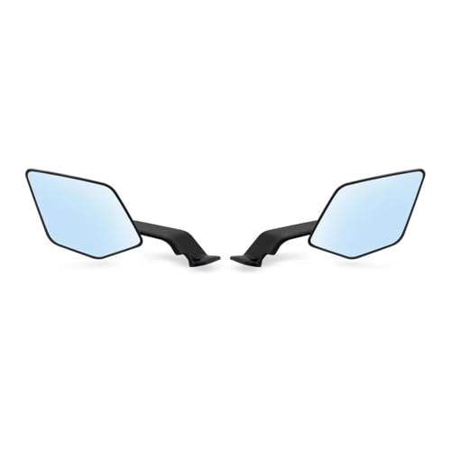Rétroviseurs Stealth Winglets pivotants et réglables noirs pour moto sportive ZX6R