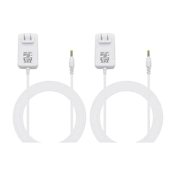 PDEEY Cabo De Alimentação 15 W Para Alexa Echo Dot (5ª Geração/4ª Geração/3ª Geração/Edição Infantil), Pop Spot, Adaptador Carregador Show 5, Pacote Com 2