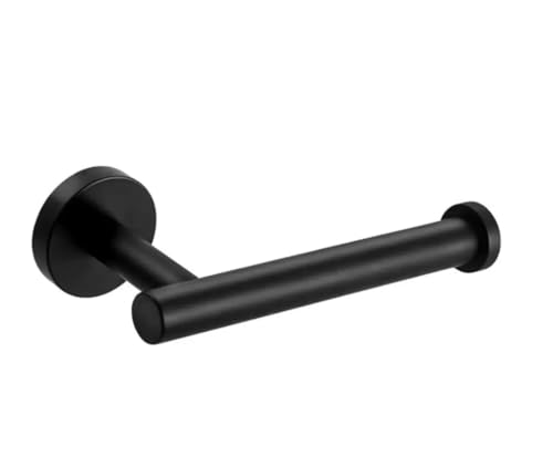 Kit Acessórios para Banheiro em Aço Inox com 5 peças Premium Preto