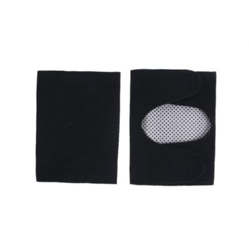 COLLBATH 2pcs Elbow Brace Thermal Elbow Pad Elbow Supporter Self Heating Elbow Pad Elbow Massager Black