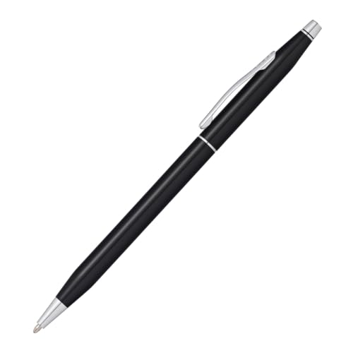 Image of Cross Classic Century Black Lacquer Ballpoint Pen, Medium Point, Black Ink