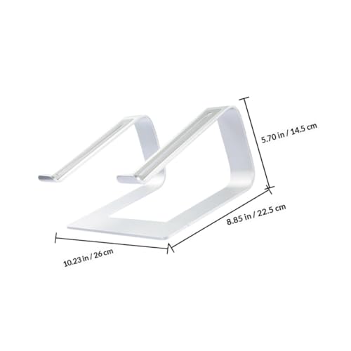 Soporte para portátil de aluminio ajustable y desmontable miniatura 2