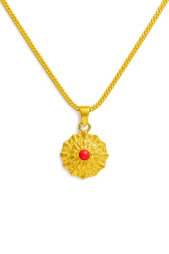 Image of Handicraft Kottage 1gm 22Ct gold plated Pandent /Necklace /Jewellery Set /Fashion jewellery /Chain for Women Girls