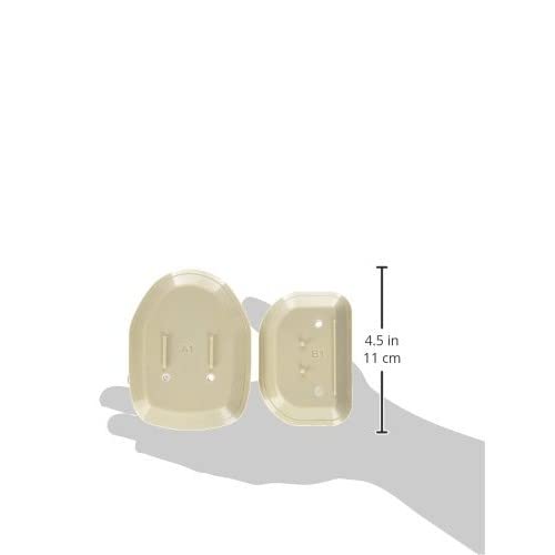 Dreambaby Retractable Baby Gate Spacers - Suitable with Baseboard Thickness .50" to .75" - Beige - Model L821
