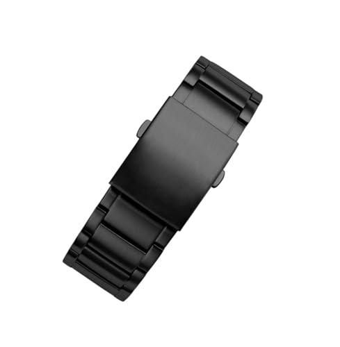 Bracelet montre homme en acier inoxydable massif 24mm 26mm