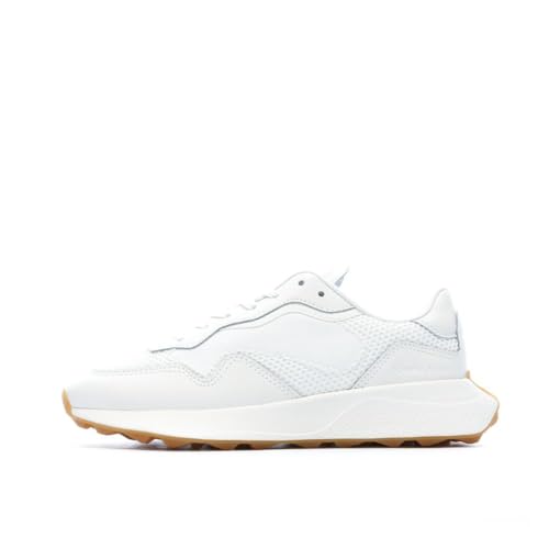 Baskets blanches femme Tommy Jeans New Runner taille 36 en cuir